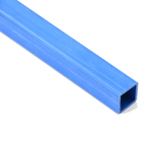 Tuyau de plomberie en PVC de type droit disponible en OEM, tube carré résistant à l'usure, surface lisse, écologique, anti-UV, pour usage en jardin, découpe facile