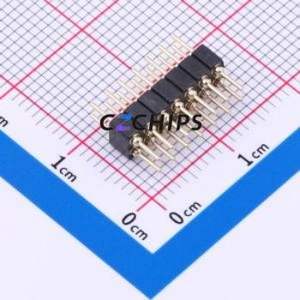 PZ200-2-07-Z-C Pin Header Through hole Component (THT),P=2mm Connector 2x7P 2mm 2mm Round Pin - Product Image 2