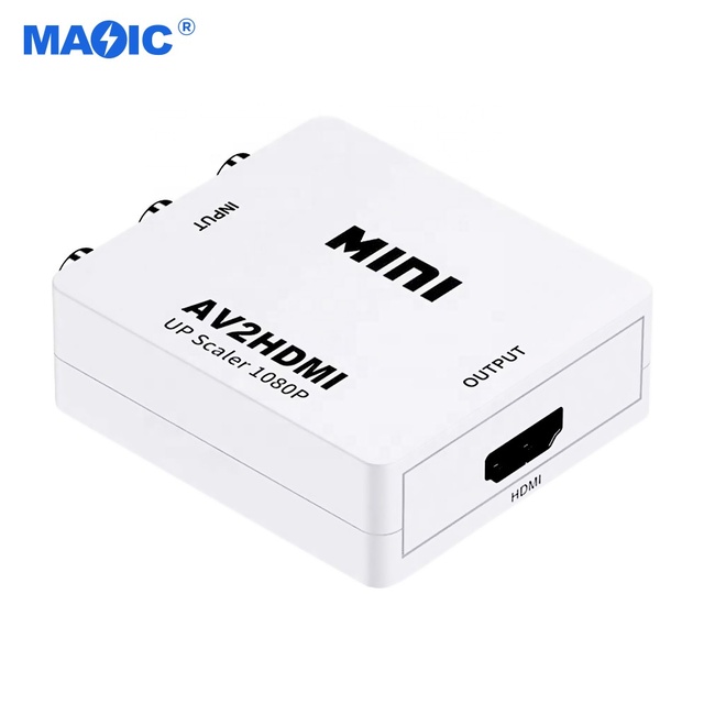 Other Audio Video Equipments 1080p RCA to HDMI Converter AV2HDMI Adapter AV to HDMI