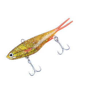 Venta al por mayor 95mm 20g plomo Jig Head señuelo suave tenedor cola pesca bajo señuelos nadar cebo 3 unids/bolsa - Product Image 4