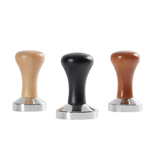 Máy Nén Espresso Bền Bỉ Kèm Tấm Lót Dụng Cụ Nén Cà Phê Cầm Tay Bằng Gỗ Barista Espresso Chuyên Nghiệp - Product Image 4
