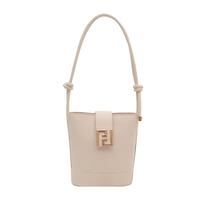 Großhandel Französischer Stil Mode PU Bucket Crossbody Handtasche mit Einzelriemen und Reißverschluss für Damen Täglicher Gebrauch & Pendeln