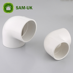 Chất lượng cao Kích thước và màu sắc cung cấp nước và thoát nước 1/2 đến 4 inch ASTM PVC 90 độ khuỷu tay Hệ thống cấp nước - Product Image 5