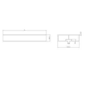 Protection latérale de profil en <span class=keywords><strong>aluminium</strong></span> de <span class=keywords><strong>garde</strong></span> latérale de camion de remorque - Product Image 2
