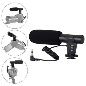 Kamera Digital Perekam Audio Nirkabel, Mikrofon Kerah Nirkabel, Mikrofon Video Vlog, Mikrofon untuk Mikrofon Senapan Ponsel