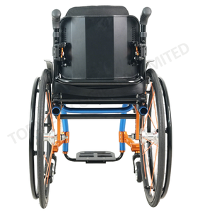 Fauteuil roulant de sport léger en aluminium, fauteuil roulant actif en fibre de carbone pour l'extérieur - Product Image 6