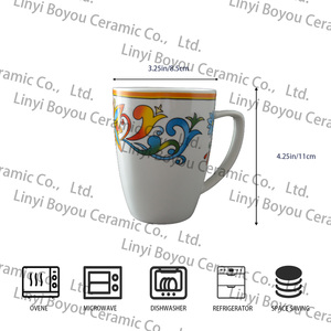 Ensemble <span class=keywords><strong>de</strong></span> <span class=keywords><strong>vaisselle</strong></span> en céramique contemporaine à fleurs colorées, 4 pièces, assiettes carrées, bols, tasse, <span class=keywords><strong>service</strong></span> <span class=keywords><strong>de</strong></span> <span class=keywords><strong>vaisselle</strong></span> en porcelaine personnalisé OEM - Product Image 5