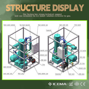 1ton 2ton 3ton 5ton 10ton Máquina de planta de hielo de tubo para beber Venta caliente para hotel - Product Image 2