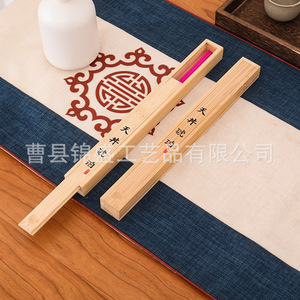 Bamboo <b>Incense</b> <b>Box</b> Hand Made Engraved For Tea Room Indoor Use Cao County Craft - Product Image 3