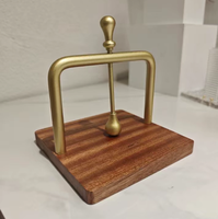 Organisateur de serviettes élégant pour table, adapté à la restauration, aux gîtes, aux cafés, porte-serviettes en bois massif