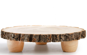 Fetta di legno rustico con le gambe <span class=keywords><strong>torta</strong></span> di frutta <span class=keywords><strong>da</strong></span> <span class=keywords><strong>te</strong></span> vassoio Stand <span class=keywords><strong>torta</strong></span> all'ingrosso Server <span class=keywords><strong>per</strong></span> dolci & torte - Product Image 5