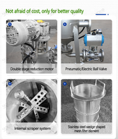 Filtre à haute teneur en solides à nettoyage automatique avec grattoir interne, boîtier en acier inoxydable SS316L, haut débit pour la filtration de l'eau des process miniers