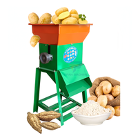Machine de traitement d'amidon de farine de manioc broyeur de pommes de terre et patates douces râpeur broyeur de pommes de terre