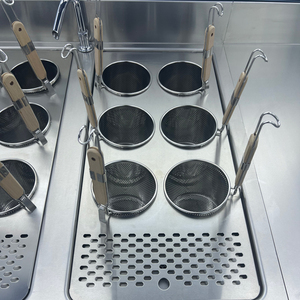 <span class=keywords><strong>Machine</strong></span> à cuire les pâtes et les nouilles en acier inoxydable commercial avec armoire, fonction <span class=keywords><strong>de</strong></span> levage automatique, minuterie, cuisinière à gaz à économie d'énergie - Product Image 3