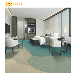 Dalles <span class=keywords><strong>de</strong></span> moquette murales en nylon imprimées pour hôtel, vente chaude en usine, pour salon - lavables et écologiques - Product Image 4