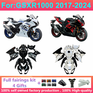 ชุดแฟริ่งเต็มรูปแบบสำหรับ <span class=keywords><strong>GSXR1000</strong></span> GSX1000R รถมอเตอร์ไซด์2018 2017 <span class=keywords><strong>2019</strong></span> 2020 2021 2022 2023 2024 gsxr 1000 K17 - Product Image 1