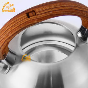 <span class=keywords><strong>Tetera</strong></span> de té silbante <span class=keywords><strong>italiana</strong></span> de lujo <span class=keywords><strong>tetera</strong></span> y <span class=keywords><strong>tetera</strong></span> de estufa envío gratis mango de madera - Product Image 2