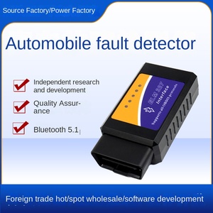 <span class=keywords><strong>Bluetooth</strong></span> için ELM327 OBD2 V1.5 araba dedektörü teşhis enstrüman için motor analizörü sınır ötesi arıza tarayıcı aracı - Product Image 2