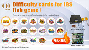 Máquinas de Videojuegos QIQU Ocean King 3 Plus, Juego de Pesca Golden Ocean, Cartas de Dificultad, Mesa de Pesca, Kits de Juego de Habilidad en Venta - Product Image 2