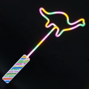 OEM khủng long cầu vồng phát sáng Neon dẫn Gậy Cây Đũa phép ánh sáng lên lễ hội đồ chơi - Product Image 4