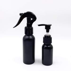 Botella de Perfume de Aluminio Negro Mate de 30 ml/50 ml/100 ml, Botella de Loción de Aluminio Personalizada, Botella con Pulverizador - Product Image 2