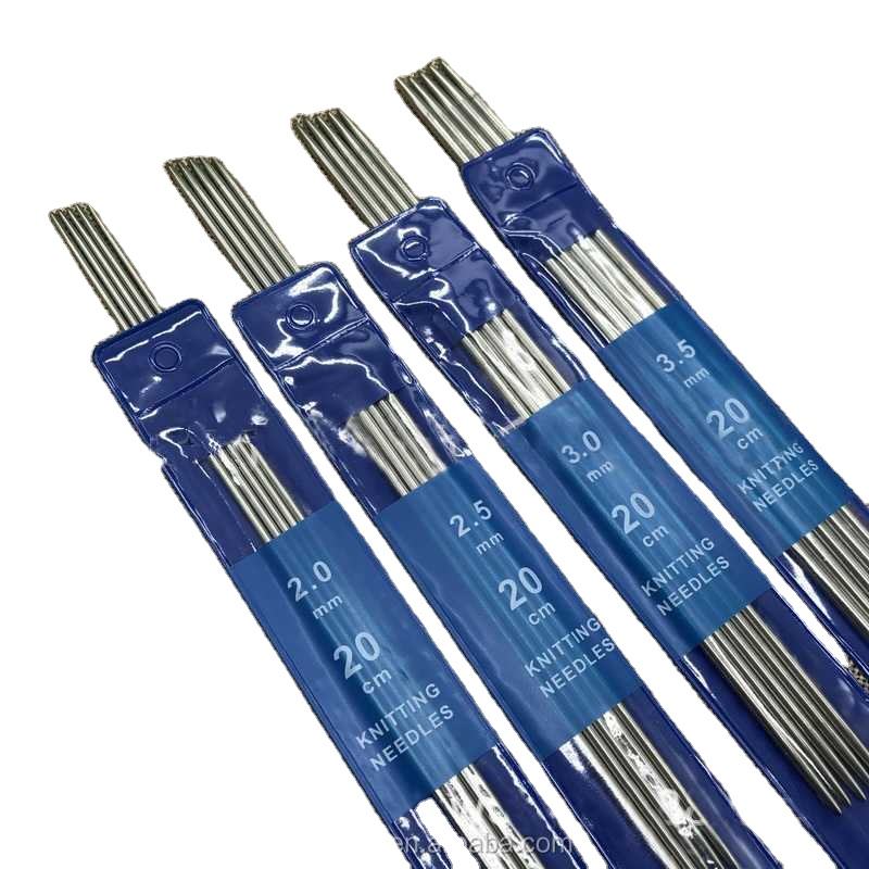 Ferri da maglia diritta In Acciaio Inox Ganci di Crochet per il