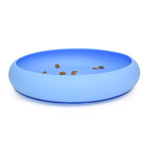 Cuencos de alimentación de silicona para perros y gatos con rompecabezas al por mayor, cuencos portátiles de silicona para perros de alimentación lenta con ventosas - Product Image 3