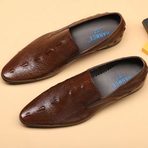 Men's Dress <b>Shoes</b> Fashion Tassel Soft Cow Genuine Leather Business <b>Shoes</b> Office Pointed Flats Oxford Casual <b>Shoes</b> - Product Image 3