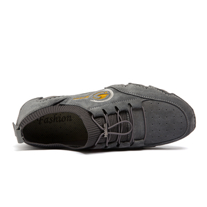 Mocassini da uomo scarpe da passeggio Gommino ballerine in pelle Air-top lacci Casual per il tempo libero fatto a mano leggero all'aperto - Product Image 3