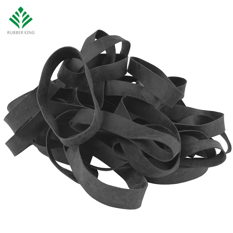 Zwarte #84 Extra Brede Grote Premium Outdoor Rubberbands, Gemaakt In China, Hoge Hitte UV-Bestendig