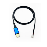 FTDI Ft230xs USB UART TTL 3,3 V 5V Adaptador serie de aleación de aluminio con chaqueta de PVC 1M RJ11 RJ12 RJ45 Cable adaptador blindaje trenzado