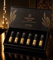 Boîtes rigides magnétiques en papier artistique avec logo de marque personnalisé en relief pour l'emballage de parfums, coffrets cadeaux cosmétiques haut de gamme