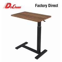 Bureau debout électrique moderne et pliable en métal durable, réglable en hauteur, pour le bureau à domicile et la station de travail informatique (vente en gros)