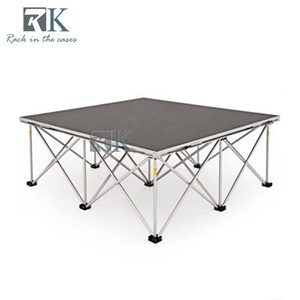 Plateforme de Scène Modulaire Durable avec Revêtement Moquetté pour Batterie - En Promotion - Product Image 2