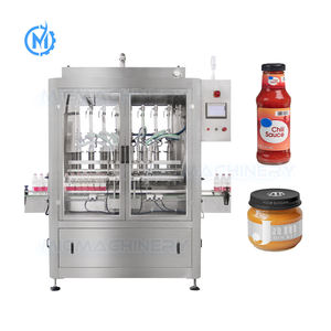 เครื่องบรรจุซอสบีบีคิว<span class=keywords><strong>ปลา</strong></span>แบบอัตโนมัติเครื่องปั๊มลูกสูบสำหรับวาง - Product Image 1