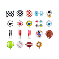 Nouveaux Ballons en Aluminium de Football 2026 Durables pour la Décoration de Matchs de Football, Ensemble de Ballons en Aluminium pour Festivals et Célébrations