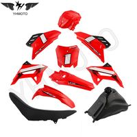Accessoires de moto pour 2024 2025 CRF230F Hon Da, housses latérales en plastique pour ailes complètes avec coussin de siège et couvercle de réservoir