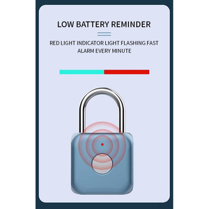 Seguridad buena calidad huella digital o teclado Venta caliente precio razonable candado inteligente - Product Image 4