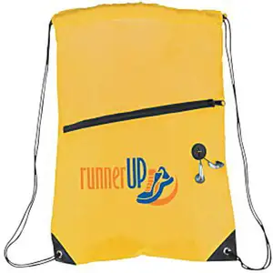 Design personnalisé Harmony Sportpack-Sac à dos à cordon de serrage de couleur Sac de sport à cordon de serrage