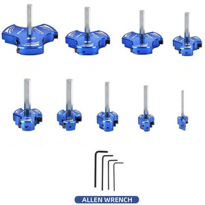 Kit d'alésoirs pour tuyaux en <span class=keywords><strong>aluminium</strong></span> et acier PVC de 32 mm, 40 mm, 50 mm, 63 mm, 75 mm, tolérance +/-0,005 mm, pour le <span class=keywords><strong>nettoyage</strong></span> des raccords PVC/CPVC/ABS - Product Image 3