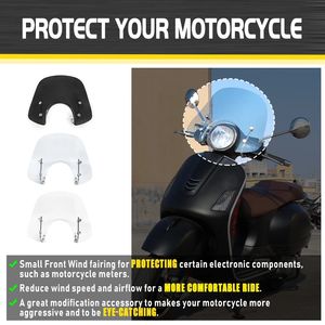 RACEPRO parabrezza moto in plastica ABS all'ingrosso per Piaggio <span class=keywords><strong>Vespa</strong></span> LX50 LX125 LX150 GT200 GTS125 GTS250 GTS300 - Product Image 4