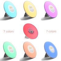 Lever du soleil réveil lumière de réveil simulateur d'aube couleur veilleuse bruit blanc son Radio FM pour les gros dormeurs lumière de réveil