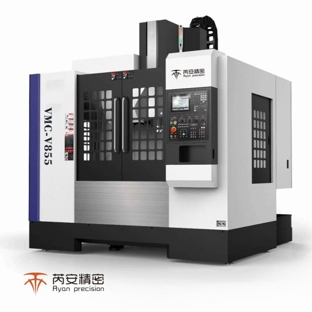 High Precision VMC 855 CNC Vertical Machining Center Fanuc Controller BT40 for Metal Milling