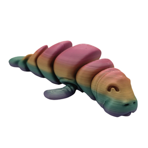 Manatee articulé en cristal imprimé en 3D, jouet fantaisie et cadeau surprise, jouet imprimé en 3D, impression 3D personnalisée - Product Image 1