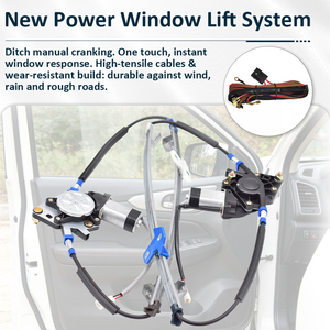 Kit de Regulador de Ventana Eléctrica para Mototaxi Perú, Motor Elevador de Vidrio Eléctrico para <span class=keywords><strong>Trimoto</strong></span> - Product Image 4