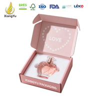 Boîte d'expédition pour parfum Xiangyu, emballage en carton ondulé personnalisé imprimé avec insert de protection pour parfum 50 ml, e-commerce