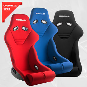 Asiento Deportivo de Tela FRP Racing Monza 424 |   Cubo Completo Ligero para Competición |   Exportación OEM de Malasia - Product Image 2