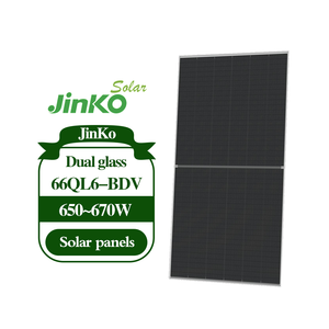 แผงโซลาร์เซลล์ใหม่ 650W 655W 660W 665W 670W JKM-66QL6-BDV ระบบพลังงานแสงอาทิตย์ - Product Image 1
