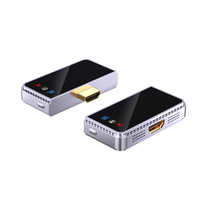 Transmisor Inalámbrico 4K HDTV Miracast para TV, Dongle Portátil de Doble Banda, Alcance de hasta 50m, Compatible con Aplicaciones como YouTube y TikTok