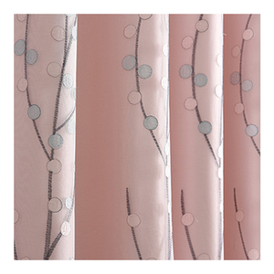 <span class=keywords><strong>Rosa</strong></span> tessuto in poliestere double-deck sheer tessuto casa <span class=keywords><strong>tende</strong></span> - Product Image 4